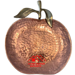 Cuivre fini main martelé Design Vintage plateau mariage et décoration de table 2025 meilleure vente plateau décoratif - Product Image 1