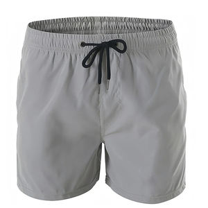 กางเกงขาสั้นกีฬาผ้าฝ้ายคุณภาพสูง ดีไซน์ล่าสุด เอวกลาง ยางยืด ระบายอากาศได้ดี มีกระเป๋าข้าง สำหรับผู้ชาย - Product Image 6