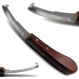 Cuchillo de pezuña Hoja de doble filo Cuchillos de recorte de herrador Todo tipo de cuchillos de pezuña están disponibles Instrumentos veterinarios - Product Image 1