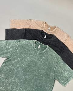 เสื้อยืดวินเทจฟอกสีคุณภาพสูงเสื้อยืดขนาดใหญ่เสื้อยืดวินเทจจากบังคลาเทศ - Product Image 1