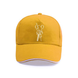 หมวกเบสบอลผ้าฝ้าย/โพลีเอสเตอร์คุณภาพสูงทนทานพิมพ์โลโก้สำหรับร้านเสริมสวย - Product Image 4