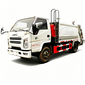 Popular Camión Compactador de Basura Ligero JMC Shunda 4x2 Diésel, Mini Camión Compactador de Residuos, Disponible con Volante a la Izquierda (LHD) y a la Derecha (RHD) para África y el Sudeste Asiático - Product Image 2