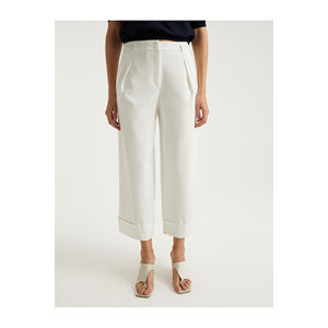 กางเกงขายาวทรงขากว้างผ้าทอสำหรับผู้หญิง รุ่น S23P288 - Product Image 5