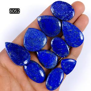 DHORGEMS - Lapislázuli Natural al por Mayor, Cabujón Suelto para Joyería, Piedra Preciosa Hecha a Mano, Formas Ovaladas/Marquesa/Pera/Triángulo - Product Image 3