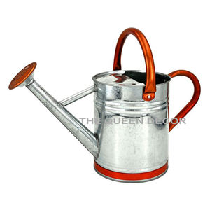 Trendy Design Lightweight Metal <b>Water</b> <b>Can</b> With Green Finish For Watering Newly Green Plants Watering - Product Image 2