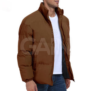 Veste d'hiver à manches longues pour homme, nouvelle arrivée, fabrication en usine, vente en gros personnalisée, devant respirant et écologique, à capuche - Product Image 2