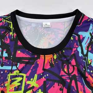 Camiseta Deportiva Sublimada Colorida para Hombre, Personalizada con el Equipo de Fútbol Americano, Manga Corta, Cuello Redondo, Ligera, Transpirable y Antibacteriana - Product Image 5