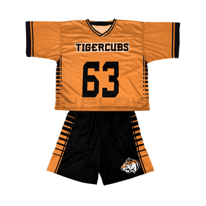 Uniforme de crosse personnalisé de haute qualité Uniforme de crosse Pantone couleur sublimation Uniforme de football américain Pinnies - Product Image 6