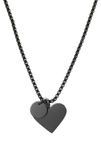 Venta caliente collar de cadena en forma de corazón de moda, gargantilla de amor collar grueso de roca larga joyería para regalos Bestie - Product Image 3