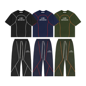 <b>Men</b> Women Insulated Fleece Tracksuit Honeycomb <b>Thermal</b> Sweatshirt <b>Jogger</b> Pants Set Cold Weather Sports Outfit - Product Image 1
