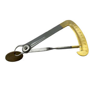 Medidores de corona de ortodoncia dental de acero inoxidable Iwanson personalizados, instrumentos quirúrgicos manuales ergonómicos de alta calidad - Product Image 1