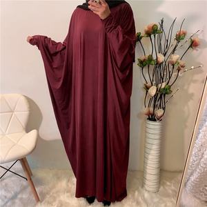2023 <b>Dubai</b> Abaya <b>Kaftan</b> for Muslim Women Linen Hijab Dress with Long Sleeves Solid Casual Style From Turkey - Product Image 2
