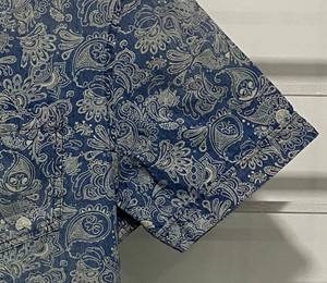 Camisa de algodón antiarrugas 100% de manga corta para hombre diseño personalizado de calidad premium AOP de popelina transpirable con estampado de estilo vintage - Product Image 5