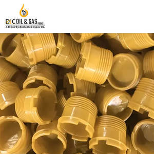 ตัวป้องกันเกลียวเหล็กพลาสติกขนาด 5-1/2 นิ้ว พร้อมมาตรฐาน EU/IF/REG สำหรับท่อและปลอกหุ้ม อุปกรณ์หล่อสำหรับการขุดเจาะน้ำมันและก๊าซ - Product Image 1