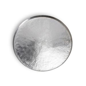 Plateau de service rectangulaire en aluminium écologique personnalisable en métal argenté profond pour plateau décoratif de restaurant de fruits - Product Image 5