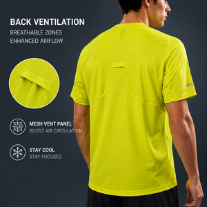 Ready to Ship 3D Honeycomb Quick Dry Tech Performance <strong>T</strong>-<strong>shirt</strong> Men Ultra-Light 7A Antibacterial Moisture Wicking Gym Running Tee - Product Image 2