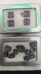 Alejandrita # 46 bolas de zafiro de corindón cultivado en laboratorio que cambian de color, sintéticas, de fusión por llama, simuladas, lapidarias. - Product Image 6