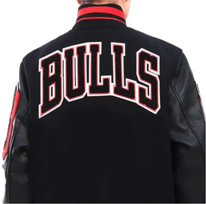 Chaqueta de satén de béisbol bordada personalizada para hombre 100% poliéster personalizado satén béisbol bombardero Varsity chaquetas College Letterman - Product Image 6