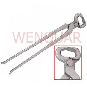Haute Qualité Sabot Nipper Pin Cutter Trimmer 12 "Farrier Horse Nail Vétérinaire Instrument En Acier Inoxydable - Product Image 5