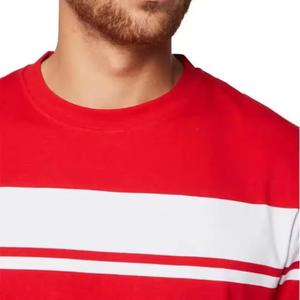 Camiseta Personalizada para Hombre con Bloques de Color, 100% Algodón, Transpirable, de Secado Rápido y Corte Holgado - Product Image 6