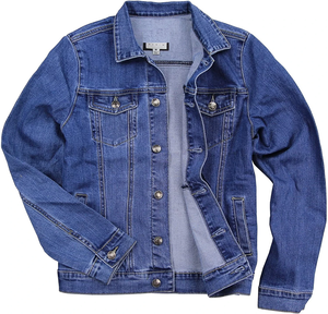 แจ็กเก็ตกางเกงยีนส์ทรงสลิมฟิตแห้งเร็วระบายอากาศได้ดีสำหรับผู้ชาย - Product Image 4