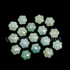 Abalorios de piedras preciosas sueltas con forma de flor de Aguamarina Natural, venta al por mayor, Briolette tallado a mano facetado de Aguamarina para fabricación de joyas a granel - Product Image 5