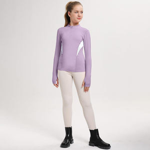 Nuevas camisas ecuestres para mujer Thumbholes Camisas de manga larga para montar a caballo Secado rápido Equitación ecuestre Jodhpur & Breeches - Product Image 1