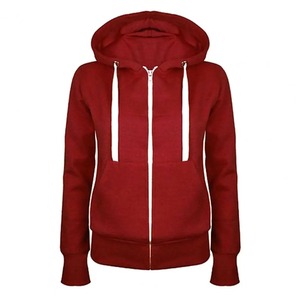 Spring Autumn New Casual Fleece Zipped Hoodie <b>Coat</b> Men Fashion Drawstring Sporty <b>Hooded</b> <b>Coats</b> Jackets <b>Ladies</b> Simple Sweatshirt - Product Image 1