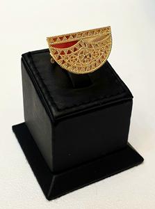 Colección Árabe Dubái, Juego de Joyería para Mujer Chapado en Oro de 24K, Diseño Único y Popular en Túnez y Libia, 2GRM Oro - Product Image 3