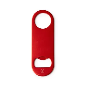 Apribottiglie Perarolo Ecologico in Materiale Riciclato, Gadget Promozionale Aziendale Verde - Product Image 4