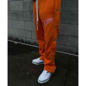 กางเกงสเวตเตอร์ผ้าฝ้ายน้ำหนักเบาระบายอากาศได้ดีมีเชือกผูกแบบลำลองสำหรับฤดูใบไม้ร่วงและฤดูหนาว - Product Image 2