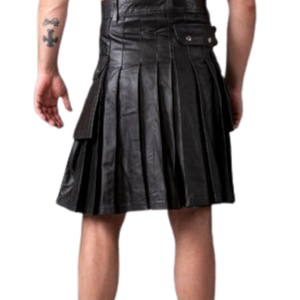 String en cuir pour homme, fermeture éclair, noir, simili cuir, taille unique, vêtements fétichistes - Product Image 5