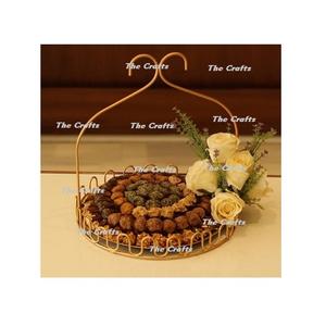 Marble And Iron Chocolates Serving Stand With Exclusive Quality Serving <b>Dessert</b> And Food Stand At Best Price - Product Image 4