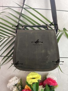 Echte Leder handtasche Umhängetasche Neues Design Hand gefertigte Umhängetasche aus echtem Leder Geldbörse für Frauen - Product Image 2