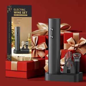 Juego de Regalo de Sacacorchos Eléctrico Moderno 5 en 1 con Cortador de Papel de Aluminio, Sacacorchos a Batería para Uso Doméstico - Product Image 3