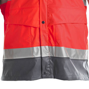 Chaqueta de Seguridad con Capucha de Primera Calidad, con Logotipo Frontal, Cómoda y Transpirable, Chaqueta de Invierno para Hombre, 100% Poliéster - Product Image 6