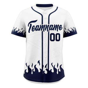 เสื้อเบสบอลชายหญิงรุ่นใหม่มาแรง ลดราคาพิเศษ รับสกรีนชื่อทีมและหมายเลข ไซส์ใหญ่ ระบายอากาศได้ดี ต้านเชื้อแบคทีเรีย แห้งเร็ว - Product Image 3