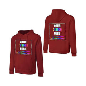 เสื้อฮู้ดผ้าฝ้าย100% ออกแบบได้ตามต้องการสำหรับผู้ชายเสื้อกันหนาวลายพื้นปักข้อความและรูปภาพดีไซน์แบบมีฮู้ดเฉพาะบุคคล - Product Image 3