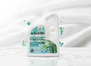 Gel à lessive écologique universel avec enzymes 4000 ml Nettoyage en profondeur Tous types de tissus Lavage à la main et en machine - Product Image 3
