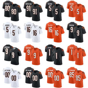 Camisetas de Fútbol Americano Modernas al por Mayor, Calidad Premium, Transpirables, de Secado Rápido, Manga Corta, Unisex, Logotipo Personalizado - Product Image 5