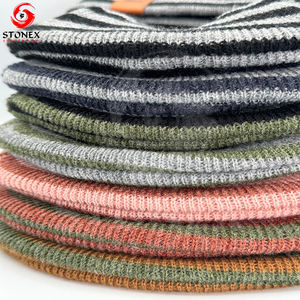 Gorro de invierno personalizado, gorros con logotipo personalizado, gorros cálidos unisex de color sólido, gorros - Product Image 4