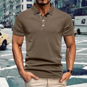 Camisas Polo de Primera Calidad para Hombre con Cuello Camisero, Nueva Moda de Verano, Secado Rápido, Tejido de Punto - Product Image 5