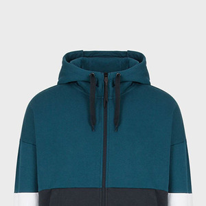 Sweat-shirt zippé pour hommes couleur rose unie personnalisé en polaire de coton coupe ajustée sweats à capuche et pantalons amples survêtements pour hommes - Product Image 6