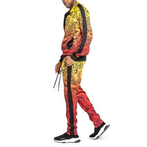 Survêtement de gym et de musculation de haute qualité design personnalisé pour hommes, survêtements de jogging à sublimation pour l'hiver - Product Image 3