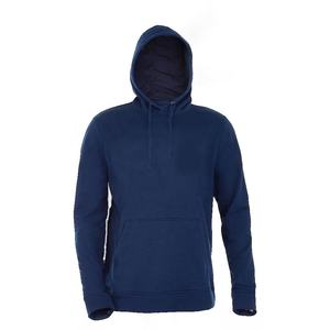 เสื้อฮู้ดผ้าฟลีซคอตตอนแบบเต็มตัวสั่งทำได้ตามต้องการสำหรับผู้ชาย ออกแบบโลโก้ได้ เสื้อฮู้ดฟลีซแบบเรียบสำหรับออกกำลังกายและสวมใส่ลำลองสำหรับผู้ชาย - Product Image 1