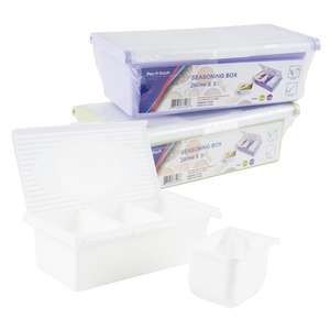 Pac-it Fresh Contenedor de especias de 3 secciones Surtido 9,25 ''Herramientas para hierbas y especias - Product Image 1