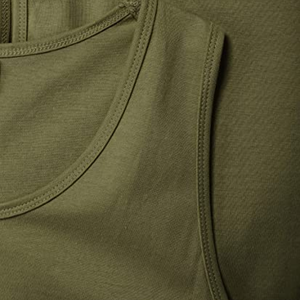 Vente en gros de vêtements de fitness 100% débardeur 180GSM en coton débardeur court côtelé de haute qualité en tricot avec logo personnalisé multicolore - Product Image 6