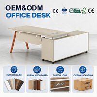 Vente en gros usine : Mobilier de bureau moderne, bureau de poste de travail, table de bureau pour personnel, table de travail exécutive commerciale pour le lieu de travail