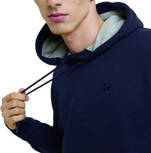 <b>Men's</b> Custom Logo Comfortable Thick Fleece <b>Pullover</b> Hoodie Full Zip Sweatshirt for Fitness Sportswear Winter Moisture Wicking - Product Image 5