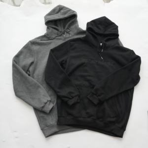 Durable 500GSM Hoodies Heavyweight Cotton Unisex Sweatshirts Warm Comfortable Apparel Factory <b>Direct</b> Wholesale Custom Logo - Product Image 3